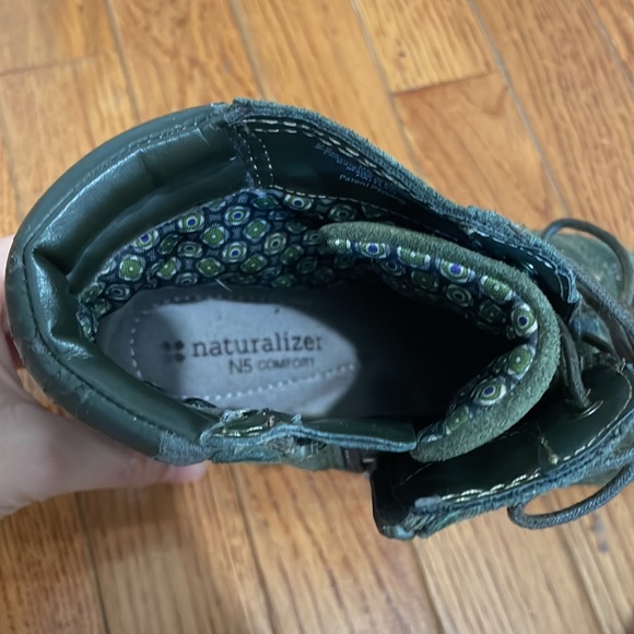 Suede Wedge Booties for sale! 💚✨ - Picture 7 of 7